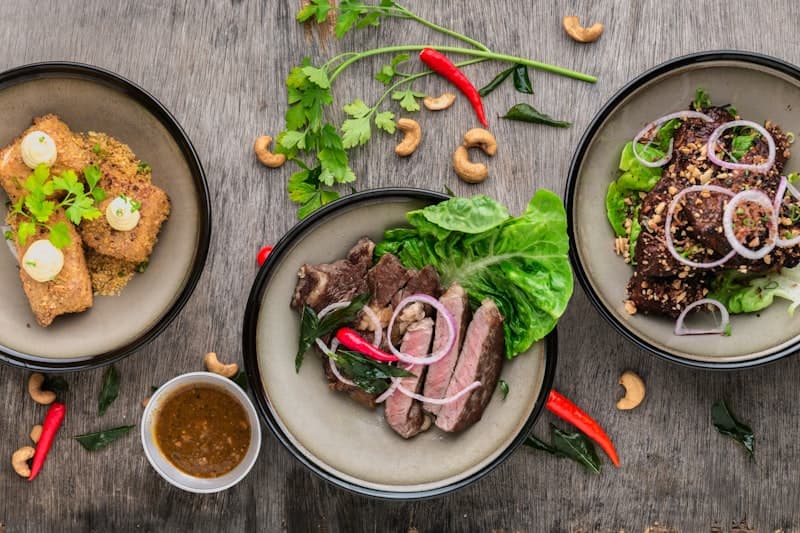 Lemongrass and Garlic Infused Meat